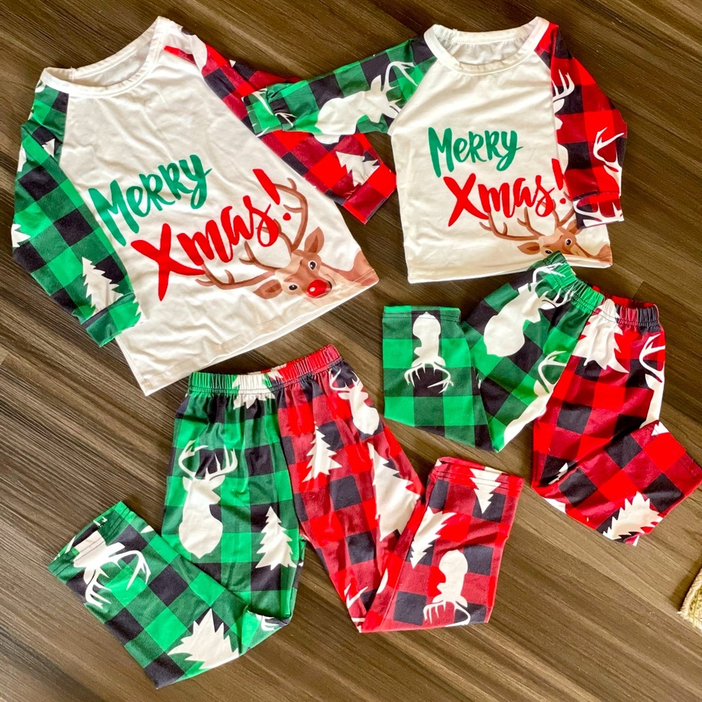 2 matching Christmas Pajamas! 2T+6T